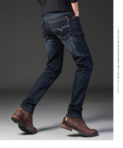 Jeans Ejecutivos de Verano para Hombre - Corte Recto Elástico y Cómodo - Image 21