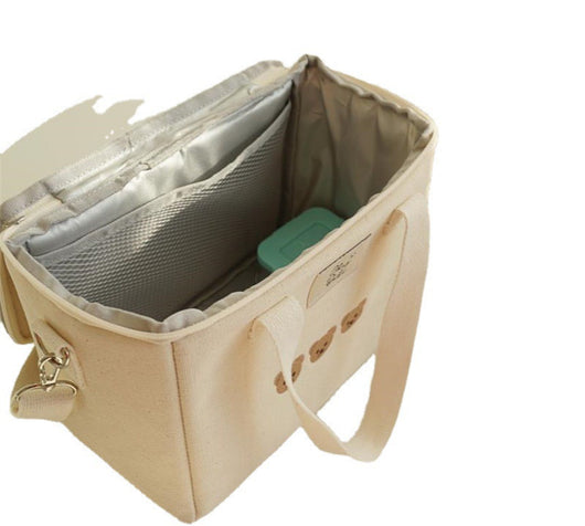 Bolsa Térmica 2 en 1 para Mamá y Bebé con Aislamiento de Oso - Image 8
