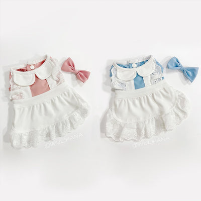 Vestido de Encaje Elegante para Mascotas - Ropa para Perros y Gatos Pequeños - Image 6