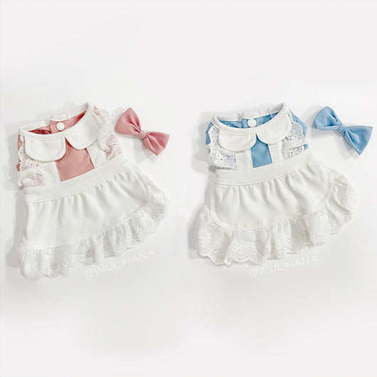Vestido de Encaje Elegante para Mascotas - Ropa para Perros y Gatos Pequeños - Image 6