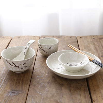 Juego de Comida Japonés 6 Piezas - Bowls de Arroz, Platos de Sabor y Palillos - Image 4