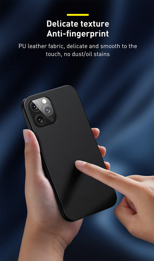 Funda de Cuero Magnética para iPhone 12 Mini Negro - Image 24