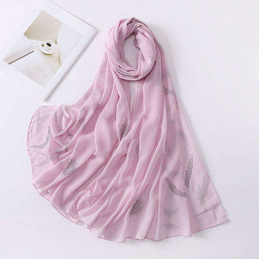 Pañuelo Elegante con Strass Cerrado para Mujer - Accesorio de Moda Versátil - Image 29