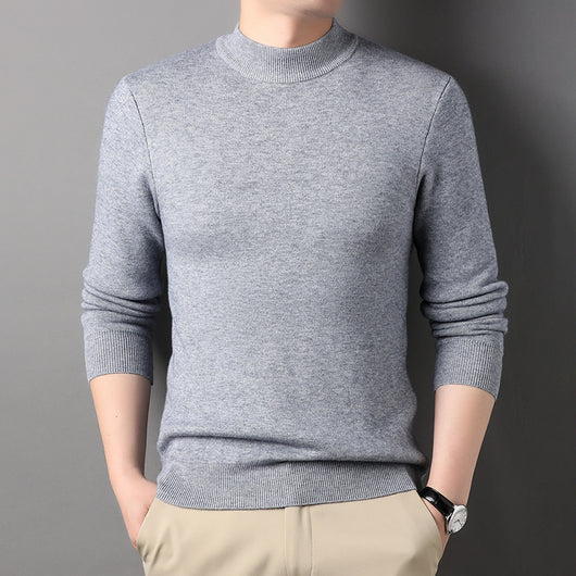 Suéter Cuello Medio Hombre - Diseño Minimalista y Versátil - Image 7