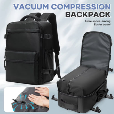 Mochila Resistente con Compresión Vacuum y Cierre Personalizado