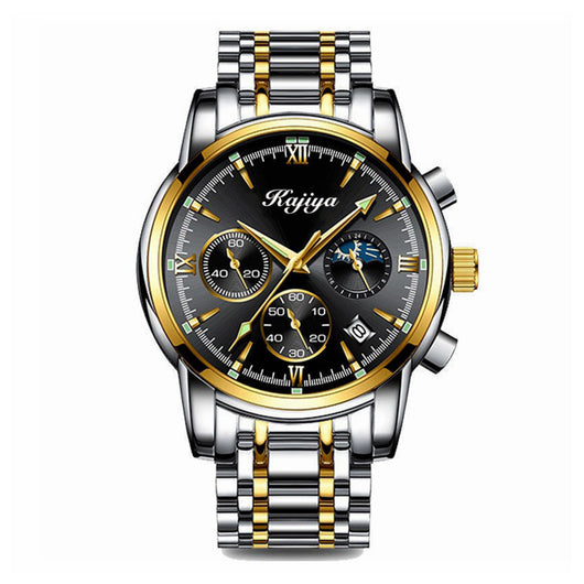 Reloj Hombre Acero Inoxidable Resistente al Agua con Calendario y Luz - Image 8