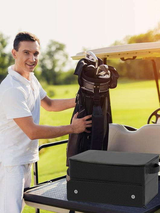 Baúl Organizador Impermeable para Golf - Caja de Almacenamiento para Auto - Image 6