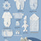 Four Seasons Azul 23 Piezas
