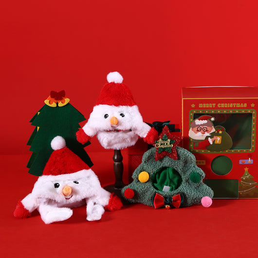 Gorro Navideño Peluche para Perros y Gatos Pequeños - Image 9