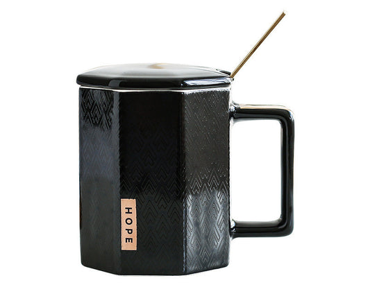 Taza Cerámica con Tapa y Cuchara - Image 11