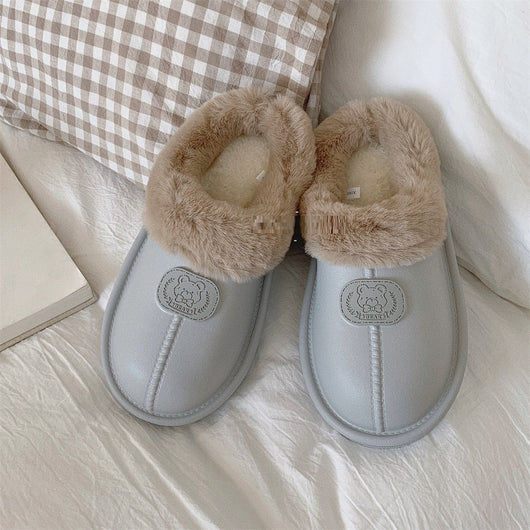Pantuflas de Invierno Impermeables con Forro Polar para Interior y Exterior - Image 5