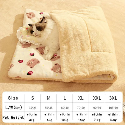 Cama Térmica para Perros Pequeños - Manta Acogedora para Otoño e Invierno - Image 5