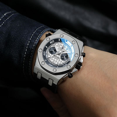Reloj Deportivo para Hombre Automático Resistente al Agua con Correa de Silicona - Image 3