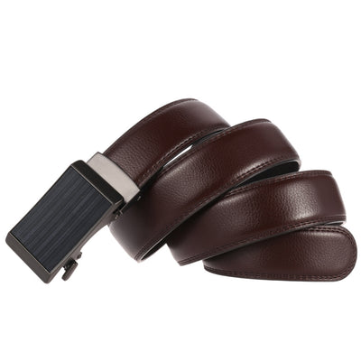 Cinturón de Cuero Genuino con Hebilla Automática para Hombre - Estilo Ejecutivo - Image 19