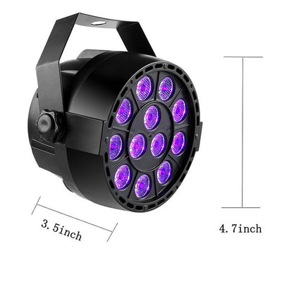 Kit de 12 Luces Par LED UV para Efecto de Teñido y Fondos - Image 3
