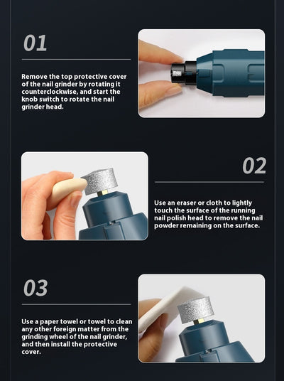 Cortauñas para Mascotas con Control de 6 Velocidades y Luz LED Automática - Image 23