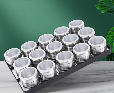 Frasco de Especias de Acero Inoxidable con Visor Transparente - Image 34
