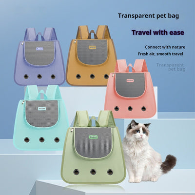 Mochila Transportadora de Gran Capacidad para Gatos