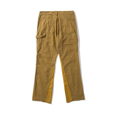 Overol Jeans Ancho con Costuras Sueltas Estilo Casual - Image 2