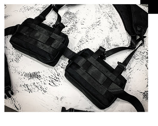 Chaleco Táctico Multifunción Unisex con Bolsa Bandolera - Image 9