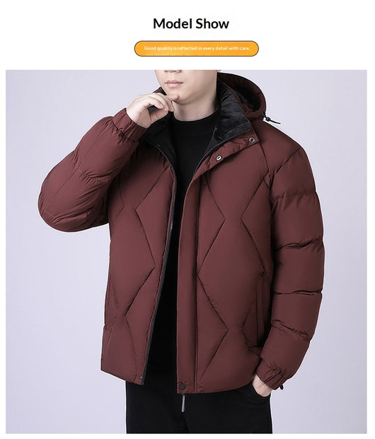 Chaqueta de Invierno para Hombre con Acolchado de Algodón - Calidez y Estilo - Image 16