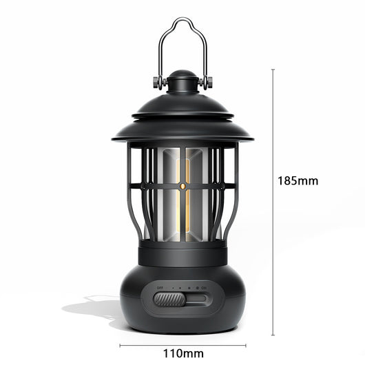 Linterna de Camping Vintage 2025 - Luz LED Recargable USB para Tienda de Campaña - Image 13