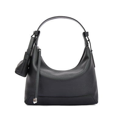 Bolsa de Cuero Genuino Minimalista - Diseño Contemporáneo Primera Capa - Image 6