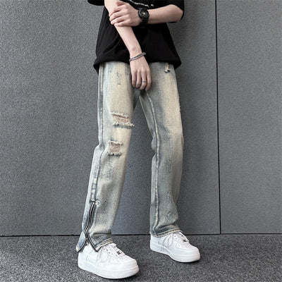 Jeans Holgados para Hombre con Cierre Lateral - Colección Primavera Verano - Image 2