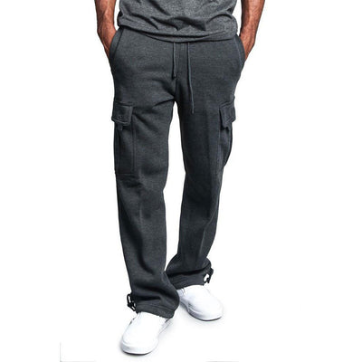 Pantalones Casuales con Múltiples Bolsillos para Hombre - Image 3