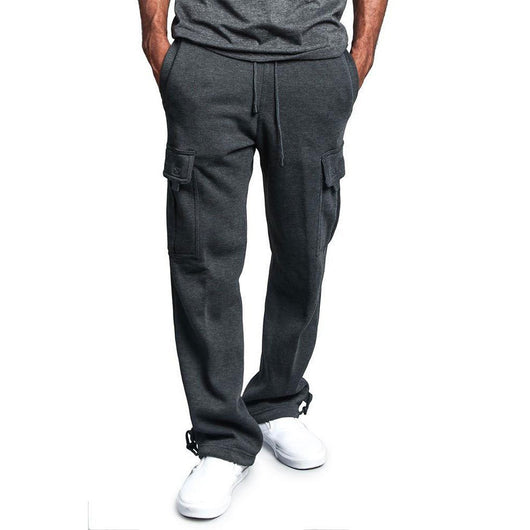 Pantalones Casuales con Múltiples Bolsillos para Hombre - Image 3