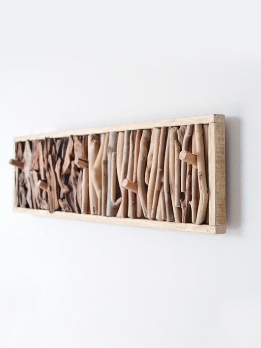 Perchero de Madera Maciza sin Taladro para Pared - Image 13