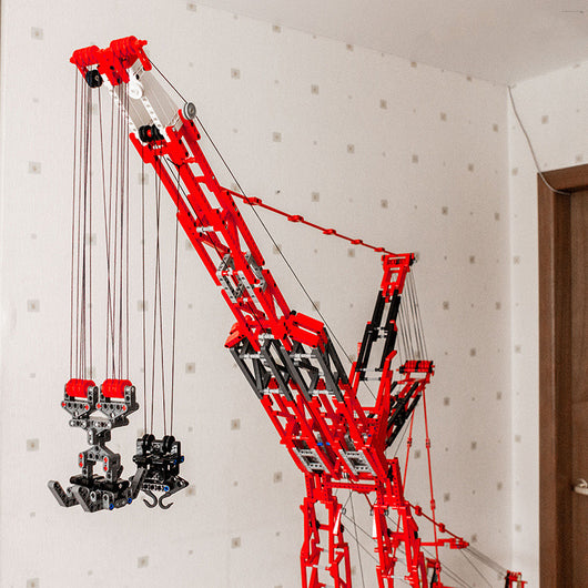 Grúa Ferroviaria MOC-77733 PTC200 - Puzzle de Construcción Avanzado - Image 6