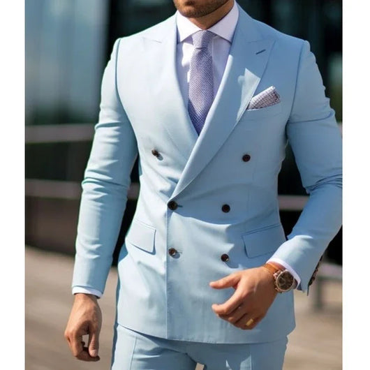 Trajes Formales Británicos de Dos Piezas para Hombre Ejecutivo - Image 25