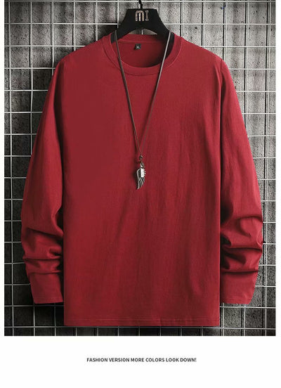 Camiseta Básica Cuello Redondo Talla Grande Hombre Primavera - Image 10