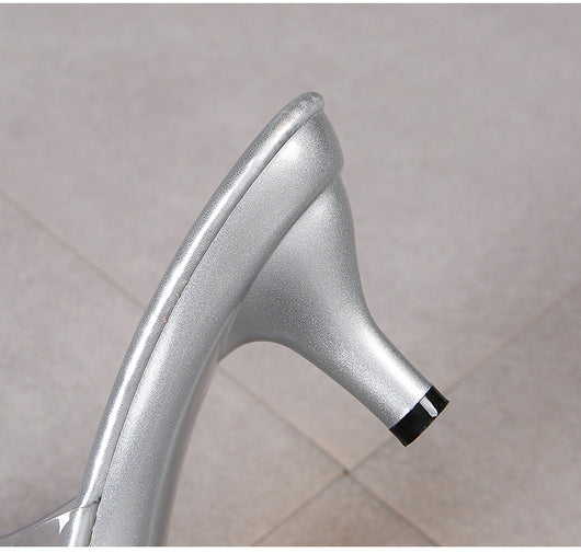 Tacones Altos Stiletto con Diseño Transparente para Mujer - Image 18