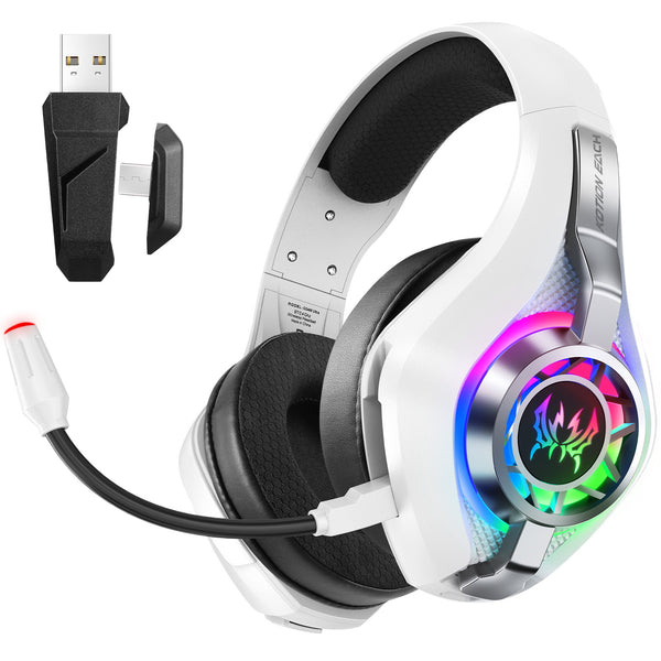 Auriculares Gaming Inalámbricos Bluetooth 2.4G para E-sports