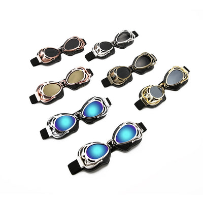 Gafas Protectoras Retro para Motocicleta - Estilo Piloto Harley con Protección Reflectante - Image 18