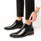 Botas Ejecutivas de Cuero Genuino para Hombre