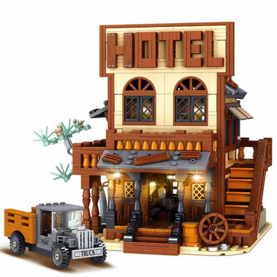 Juego de Bloques Camión Cantina - Decoración de Escritorio - Image 5