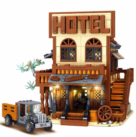 Juego de Bloques Camión Cantina - Decoración de Escritorio - Image 5