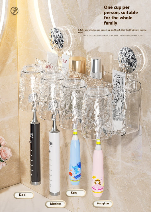 Set de Cepilleros de Pared con Ventosa - Diseño Moderno sin Perforaciones - Image 19