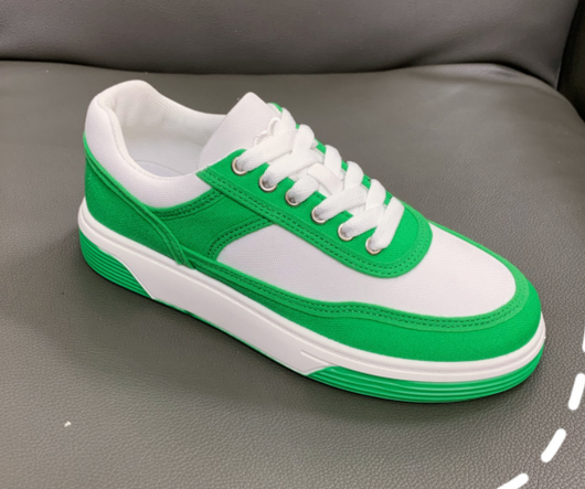 Zapatillas Plataforma Panda Blanco y Negro - Tenis Casuales para Mujer - Image 5