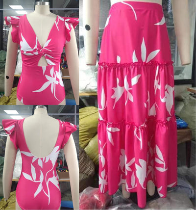 Traje de Baño Escote V Sexy Estilo Europeo Moderno - Image 12