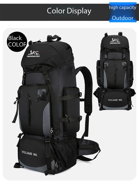 Mochila de Viaje 90L Impermeable para Senderismo y Trabajo - Image 40