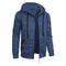 Suéter Deportivo con Capucha y Textura Jacquard para Hombre