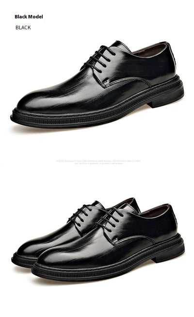 Zapatos de Cuero para Hombre - Elegancia Formal para Bodas y Eventos - Image 17