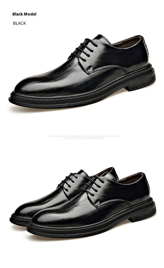 Zapatos de Cuero para Hombre - Elegancia Formal para Bodas y Eventos - Image 17
