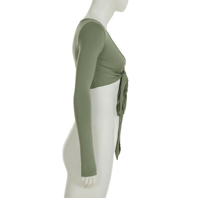 Blusa Escotada Manga Larga Pure Desire - Diseño Seductor y Versátil - Image 22