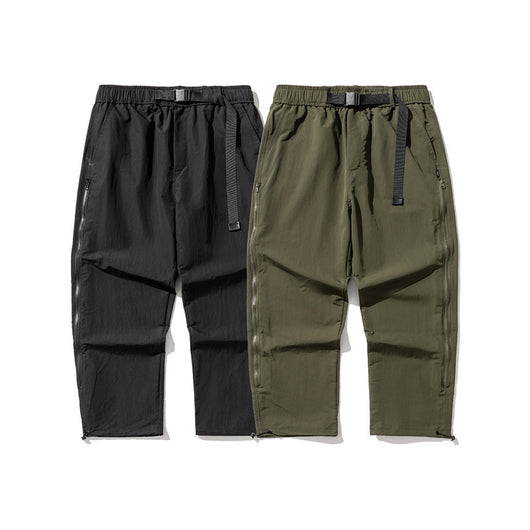 Pantalones Casuales Hombre Corte Entallado con Estampado y Cierre - Image 18