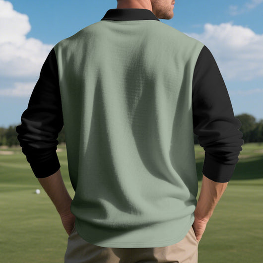 Polo Golf de Manga Larga - Camiseta Base Premium - Image 25